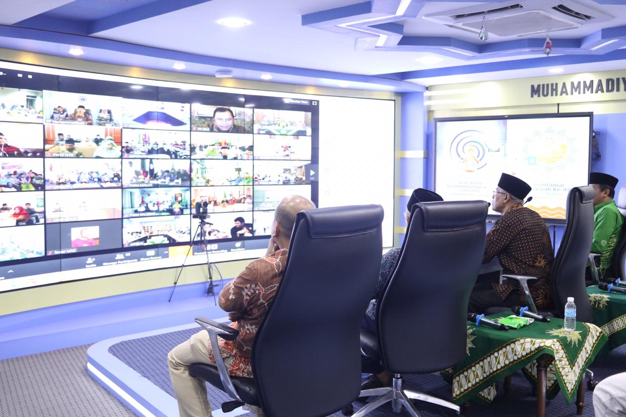 Sosialisasikan Penundaan Muktamar, PP Muhammadiyah Rapat Telekonferensi dengan PWM se-Indonesia